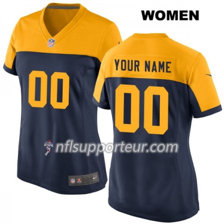 Maillot Femme Green Bay Packers Personnalisé Nike Alternate 